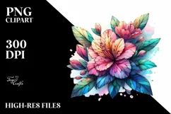 Vibrant Azalea Stained , Transparent PNG Product Image 3