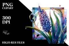 Stained Hyacinth PNG Product Image 2