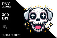 Expressive Animal Skull, Transparent PNG Product Image 2