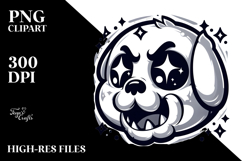 Animal Skull with Sparkling Eyes, Transparent PNG Product Image 2