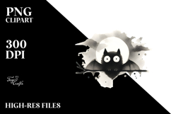 Spooky Ghost, Creative PNG Product Image 2