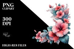 Hibiscus Flower Material PNG Product Image 2