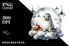 Seal Dressed for Halloween, Transparent PNG Product Image 2