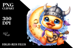 Vibrant Smiling Cute Baby Duck PNG Product Image 2