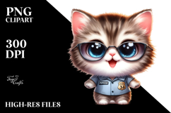 Cat with Sunglasses and Phishing Road | Sublimation | Product Image 2