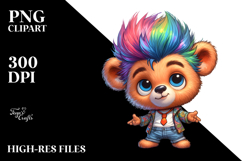 Expressive Bear PNG Product Image 2