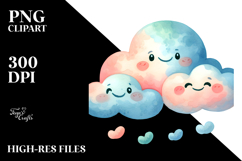 Smiling Cloud PNG Product Image 2