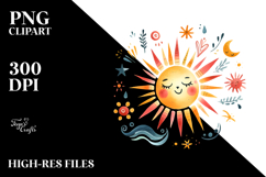 Smiling Sun PNG Product Image 2