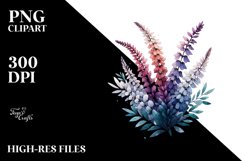 Colorful Heather Stained Clipart Product Image 1