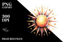 Simple Sun PNG Product Image 2