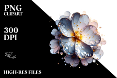Abstract Glossy Primrose PNG Product Image 2