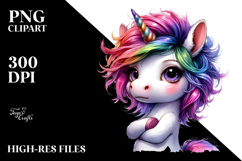 Funny Unicorn PNG Product Image 2