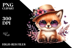 aCute Energetic Fox, PNG Product Image 2
