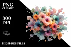 Pastel Nasturtium in , Transparent PNG Product Image 1