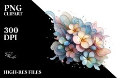 Glossy Impatiens Made of Material PNG Product Image 3