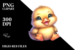 Cute Baby Duck PNG Product Image 2