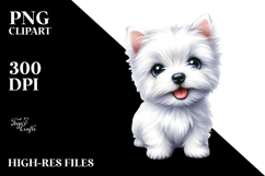 West Highland White Terrier PNG Product Image 2