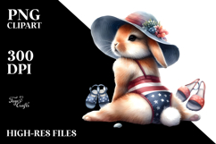 Baby Bunny Beachwear PNG Product Image 2