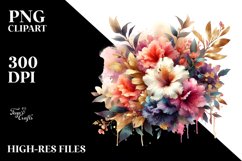 bouquet,Azalea Splash Clipart Product Image 3