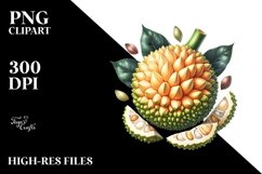 Jackfruit Watercolor Design Product Image 3