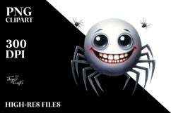 Funny Halloween Spider Smile | Sublimation | Clipart Product Image 2