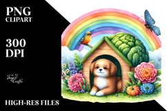 Colorful Dog Vegetable | Sublimation, Clipart Product Image 2