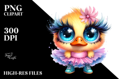 Baby Duck Tutu PNG Product Image 2