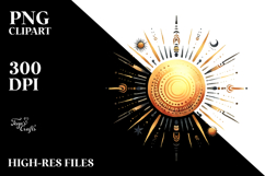 Simple Sun PNG Product Image 2