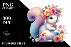 Cartoon-Style Squirrel PNG Product Image 2