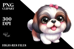 Cute Shih Tzu PNG Product Image 2