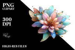 Daisy with Golden Insertions | Clipart Product Image 3