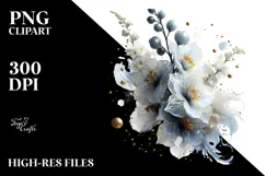 Glossy Delphinium, Transparent PNG Product Image 2