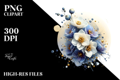 Glossy Delphinium, Transparent PNG Product Image 2
