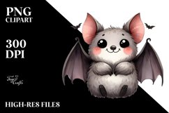 Simple Cute Bat | Sublimation | Clipart Product Image 1