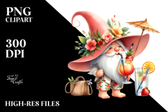 Whimsical Gnome Cocktail PNG Product Image 2