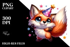Cute Cartoon Fox PNG Product Image 2