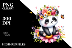 Cartoon-Style Panda PNG Product Image 2