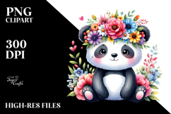 Cartoon-Style Panda PNG Product Image 2