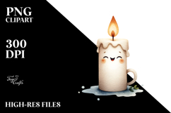 Washed Watercolor Funny Ghost PNG Product Image 2