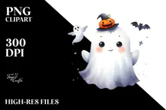 Halloween Baby Ghost, Transparent PNG Product Image 2