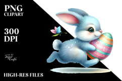 Running Bunny with Easter Egg Product Image 2
