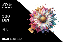 Detailed Daisy in Pastel Colors Product Image 2