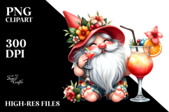 Whimsical Gnome Cocktail PNG Product Image 2