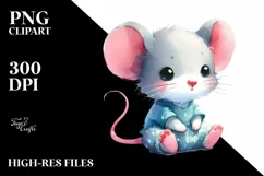 a Vibrant Baby Mouse inspired by PNG Product Image 3