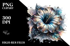 Abstract Shiny Petunia Clipart Product Image 1