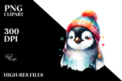 Colorful Penguin | Clipart Product Image 2