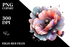 Glossy Poppy PNG Product Image 2