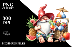 Whimsical Gnome Cocktail PNG Product Image 2