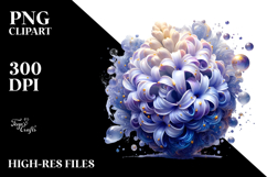 Glossy Hyacinth PNG Product Image 2
