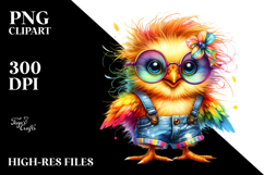 Summer Baby Chicken | Sublimation Clipart Product Image 2